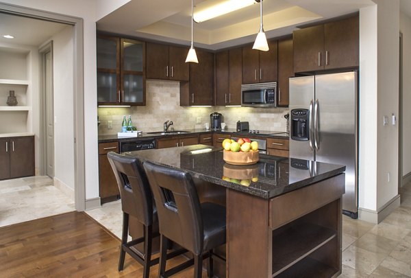 kitchen at mResidences Miracle Mile Apartments