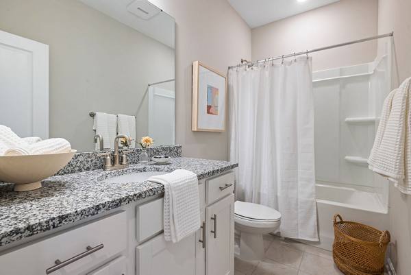 bathroom at ABODE at Reid's Cove Homes