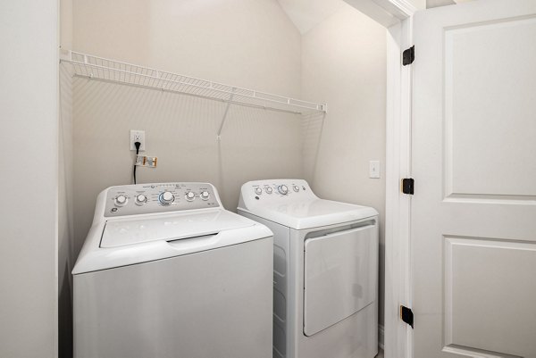 laundry room at ABODE at Reid's Cove Homes