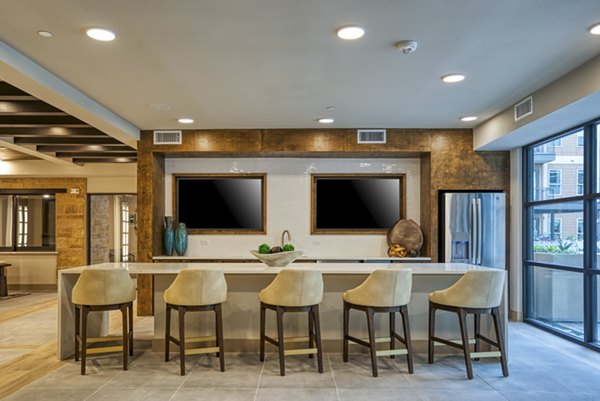 clubhouse at Alexan Braker Pointe Apartments