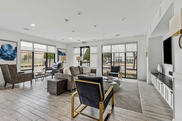 clubhouse at The Briscoe Apartments 
