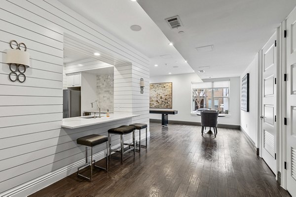 clubhouse at The Briscoe Apartments 