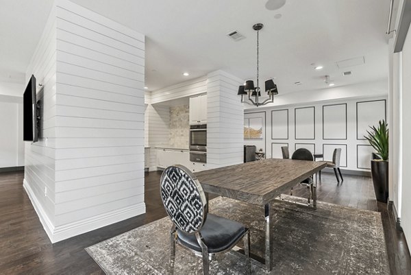 clubhouse at The Briscoe Apartments 