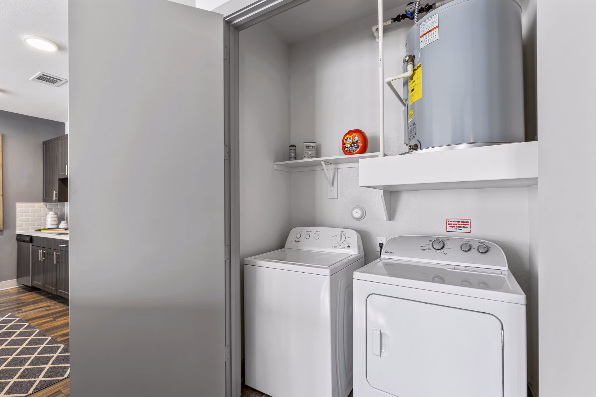 laundry facility at The Briscoe Apartments 
