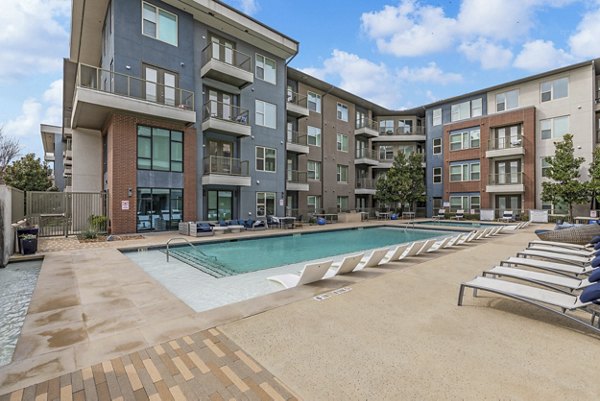 pool at The Briscoe Apartments