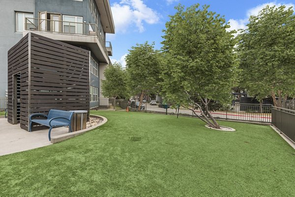 recreational area at The Briscoe Apartments 