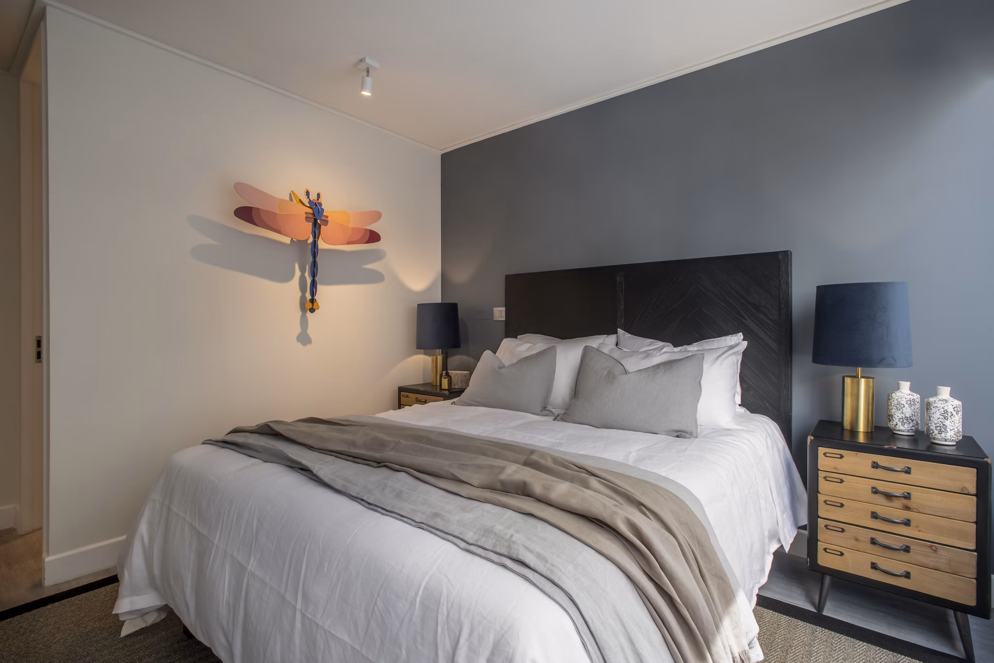bedroom at Somma Plaza Nunoa Apartments