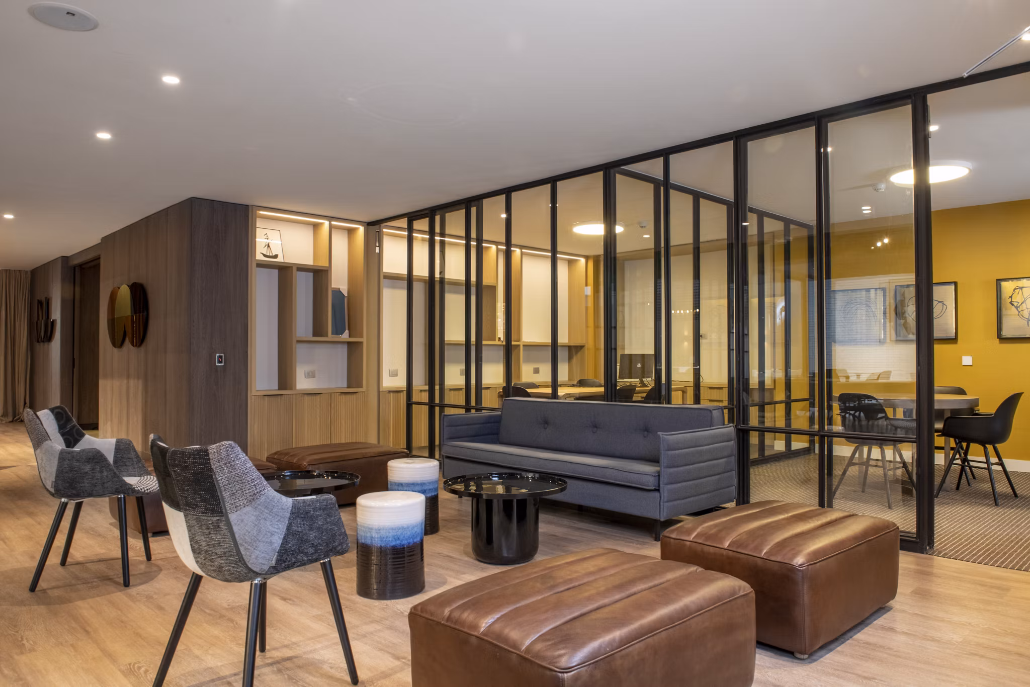 clubhouse at Somma Plaza Nunoa Apartments