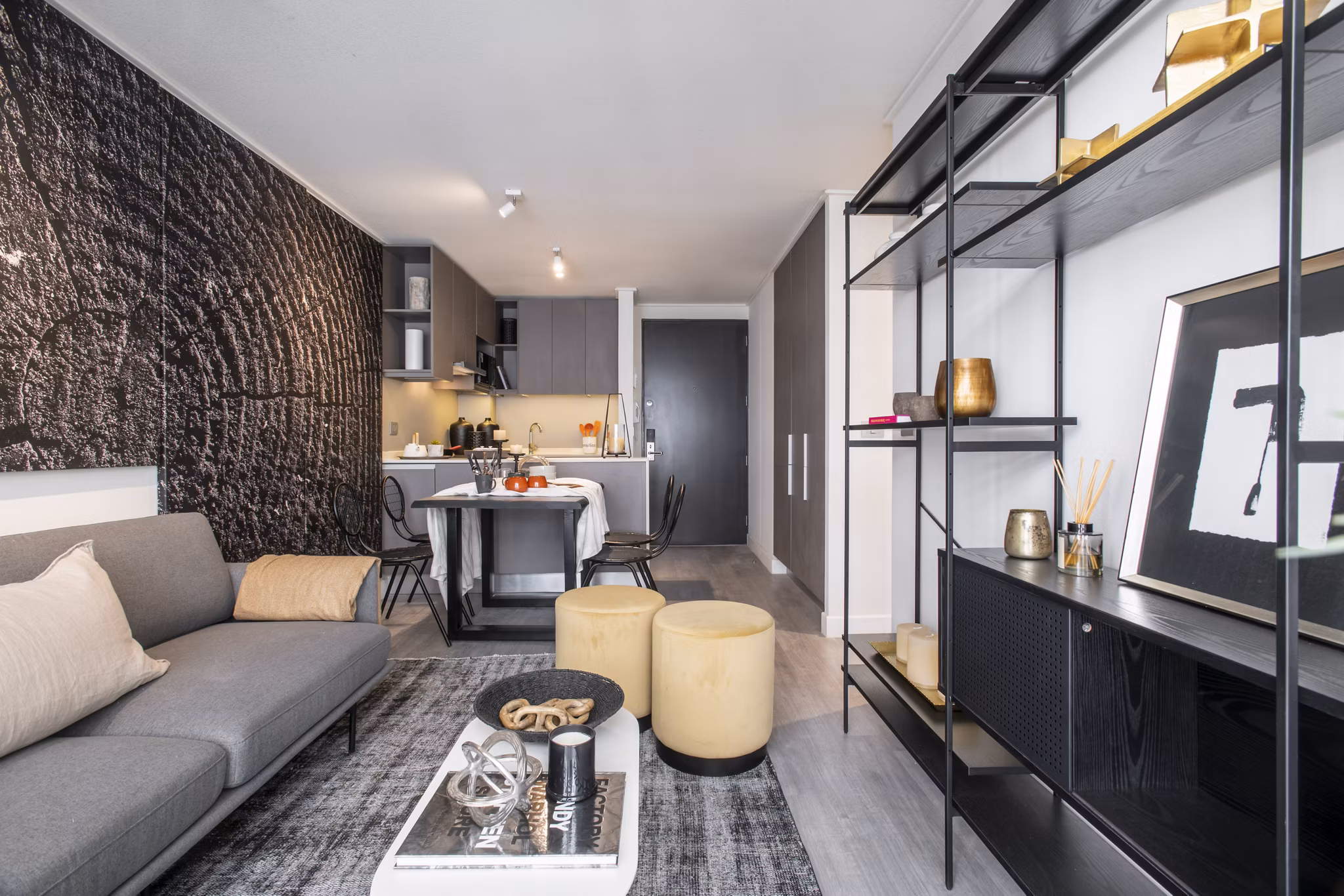 living room at Somma Plaza Nunoa Apartments