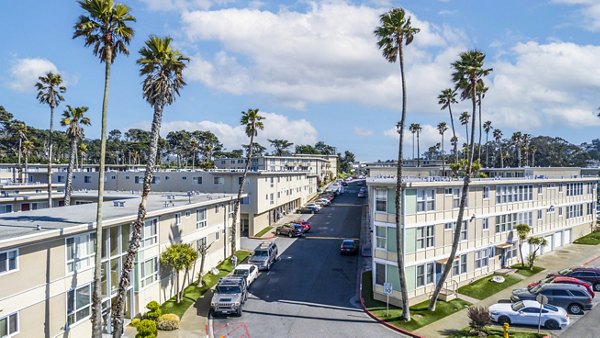 Coronado Westlake Village: Elegant building at luxury apartments in scenic, tree-lined community