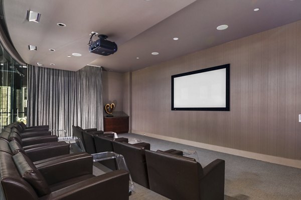 theater at 1600 Glenarm Place Apartments
