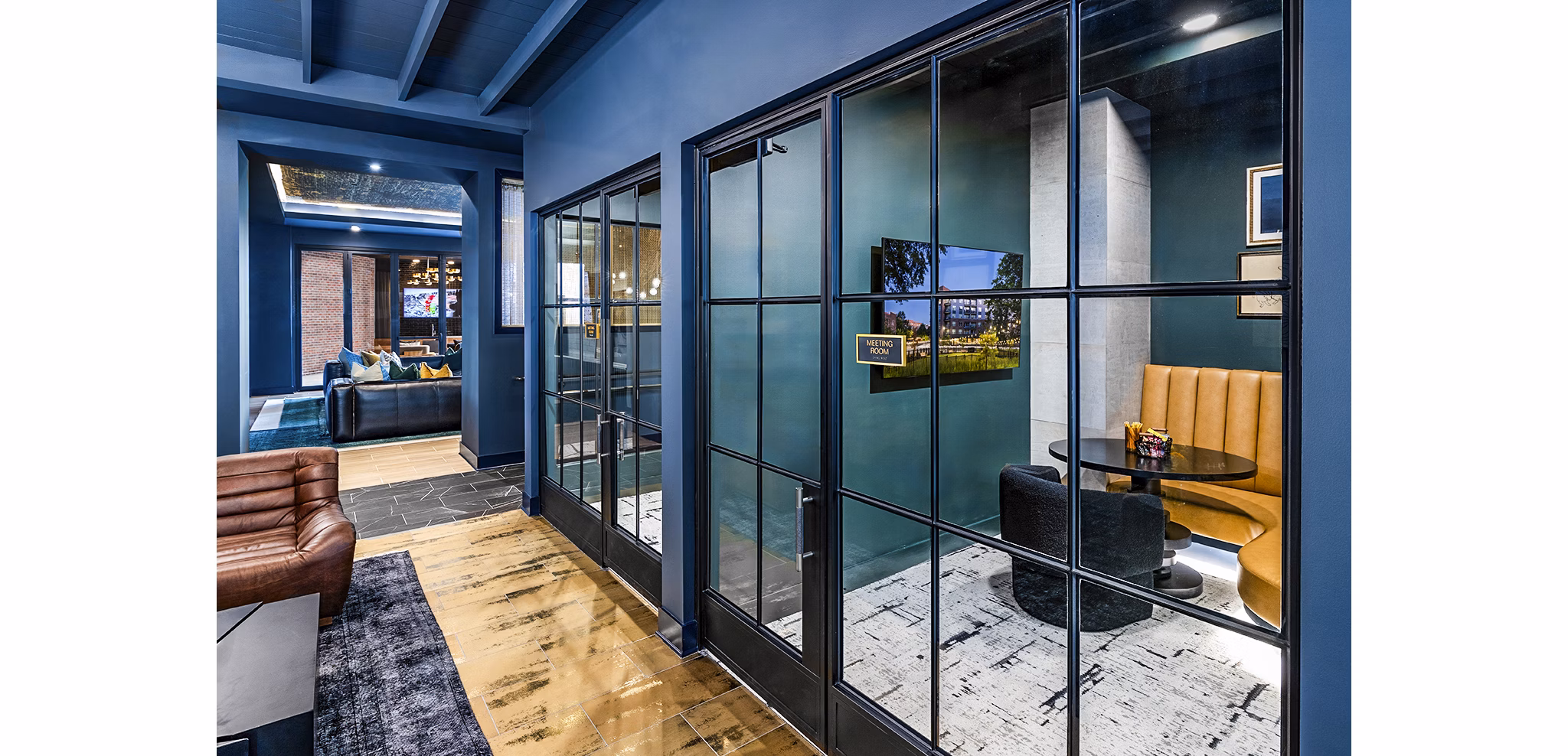 meeting facility at Beckon Apartments