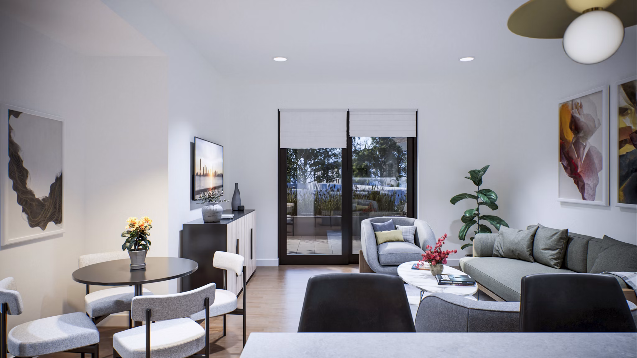 rendering of Co/Relate West Adams Apartments