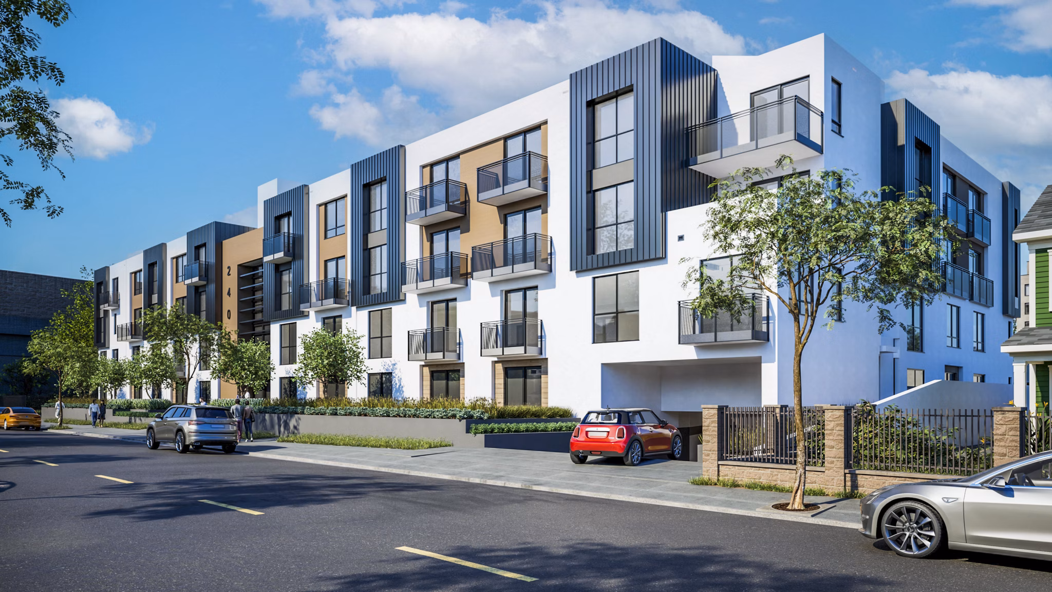 rendering of Co/Relate West Adams Apartments