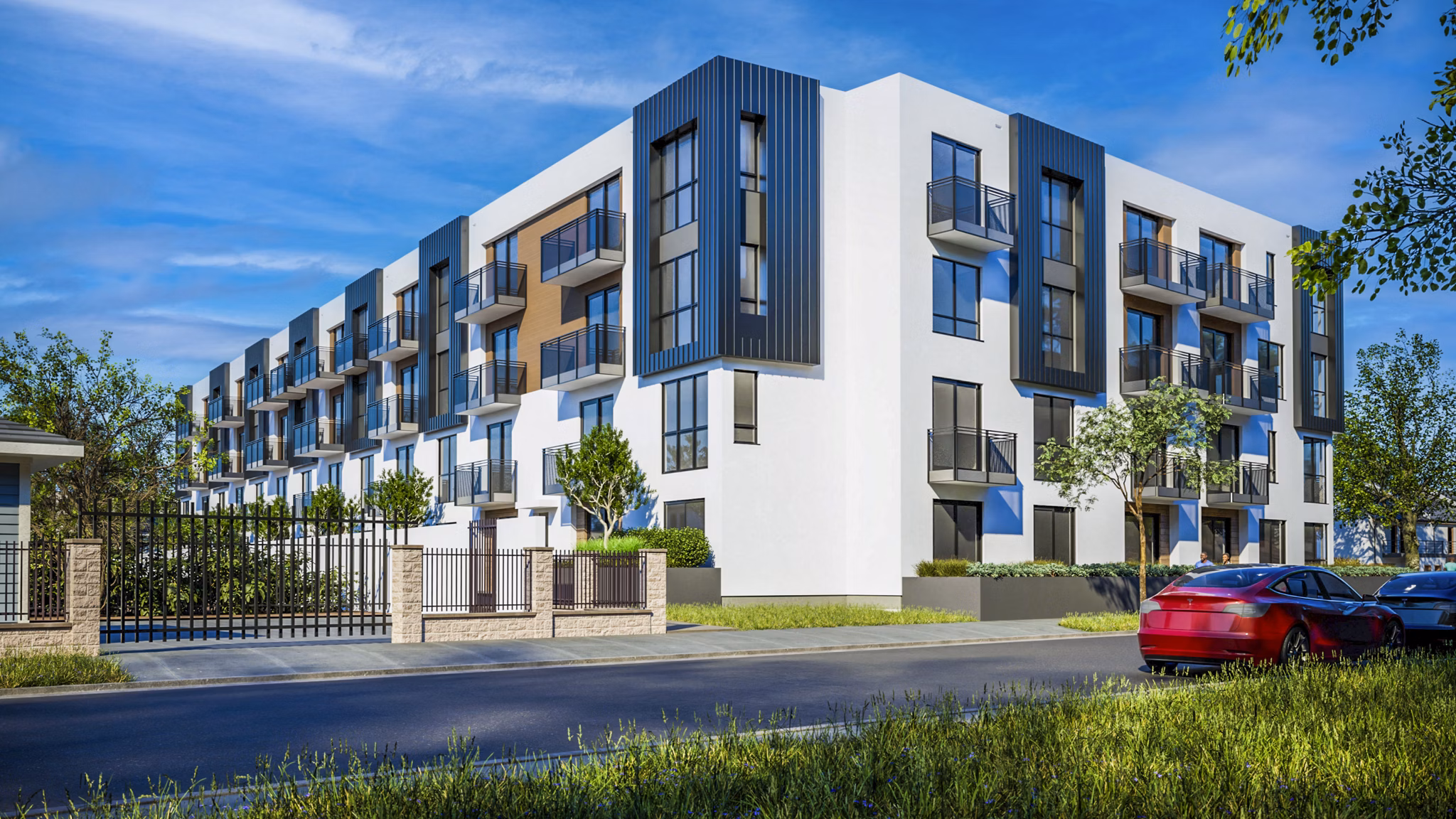 rendering of Co/Relate West Adams Apartments