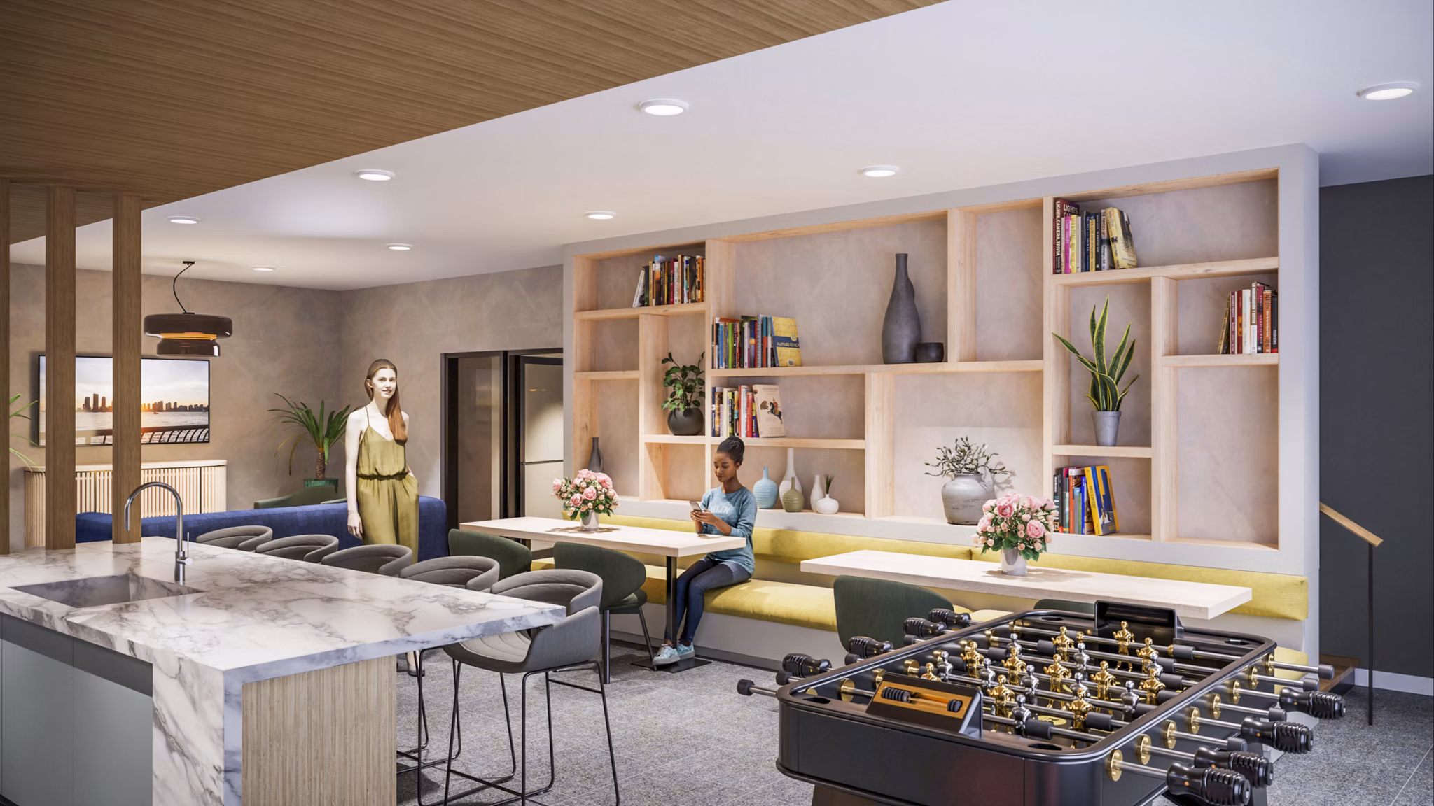 rendering of Co/Relate West Adams Apartments