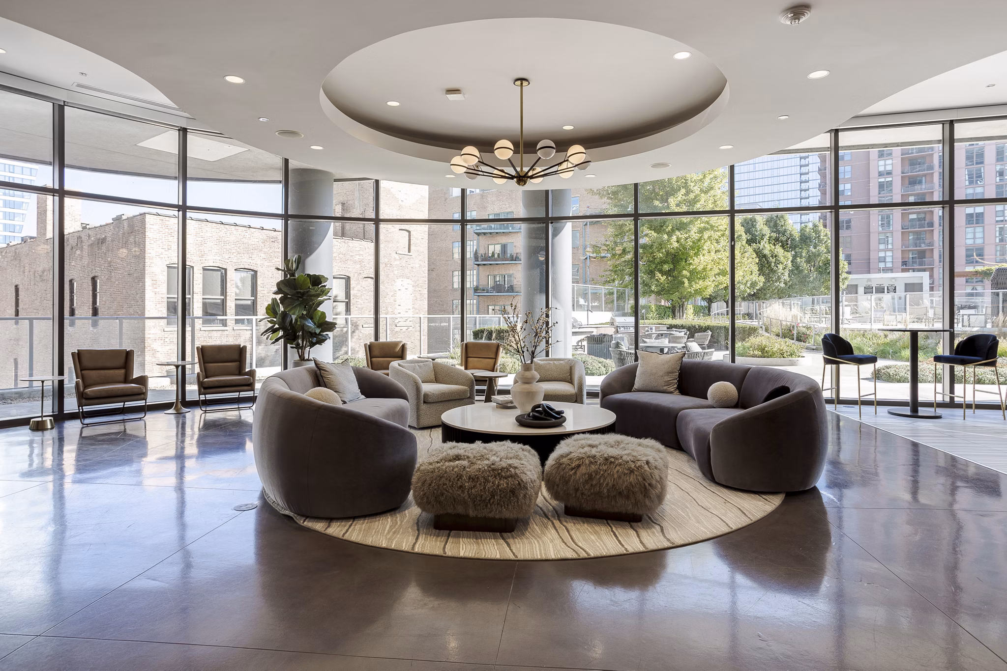 clubhouse at 1001 S State Apartments 