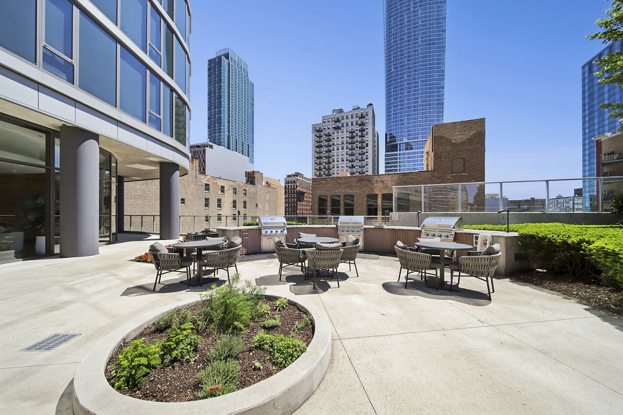 Roof deck at 1001 S State (4 of 4)