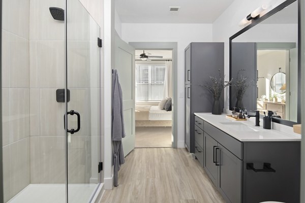 bathroom at Novel West Midtown Apartments