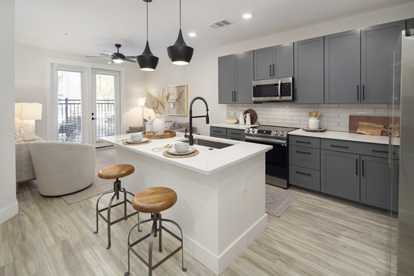 kitchen at Novel West Midtown Apartments