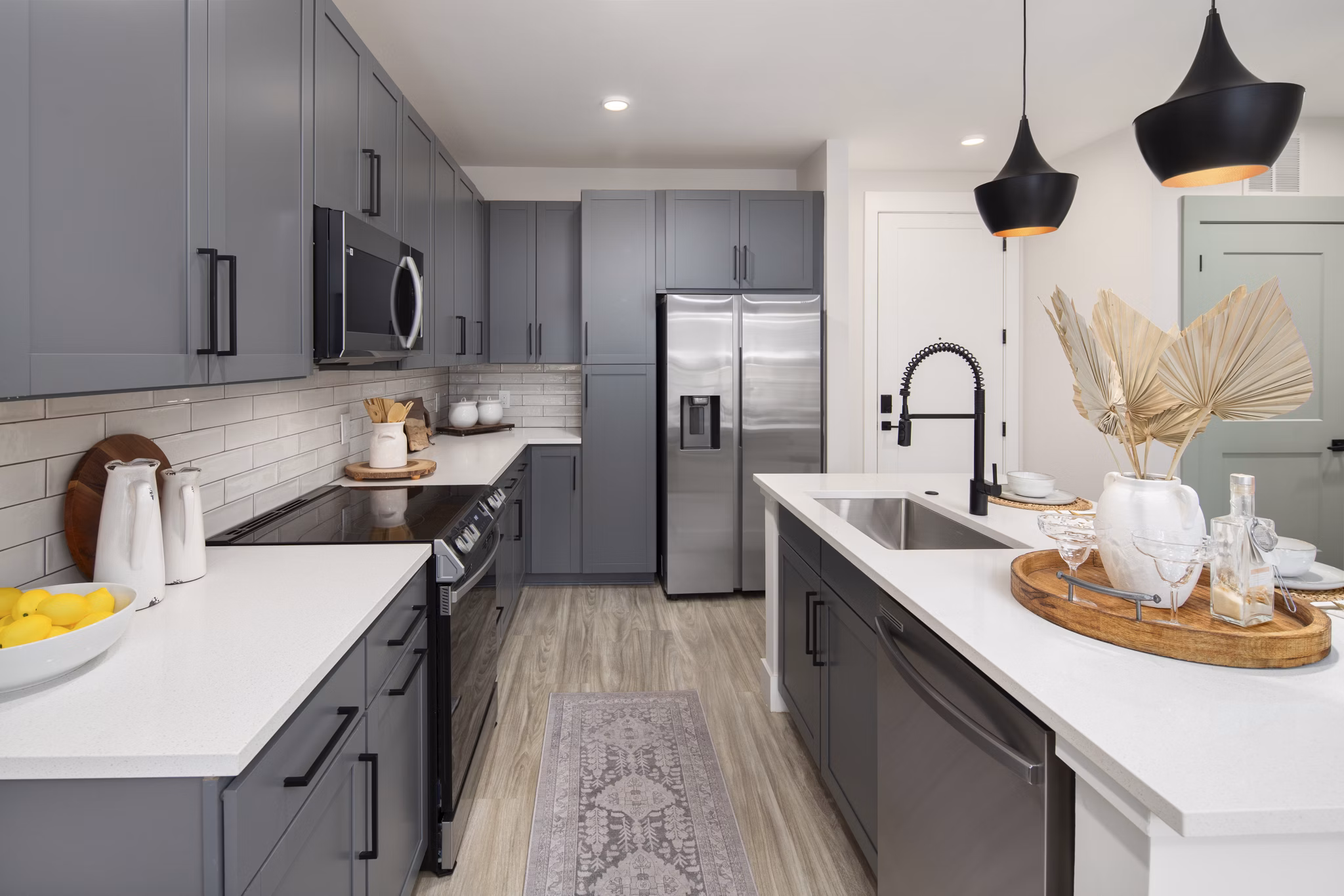 kitchen at Novel West Midtown Apartments
