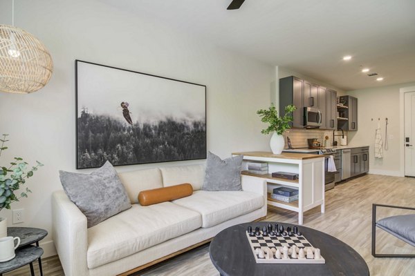 living room at Novel West Midtown Apartments