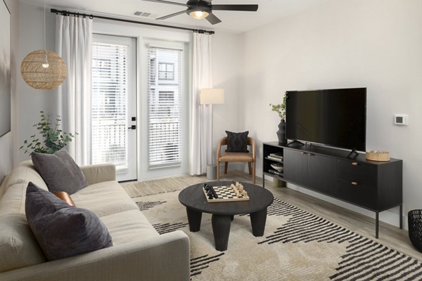 living room at Novel West Midtown Apartments