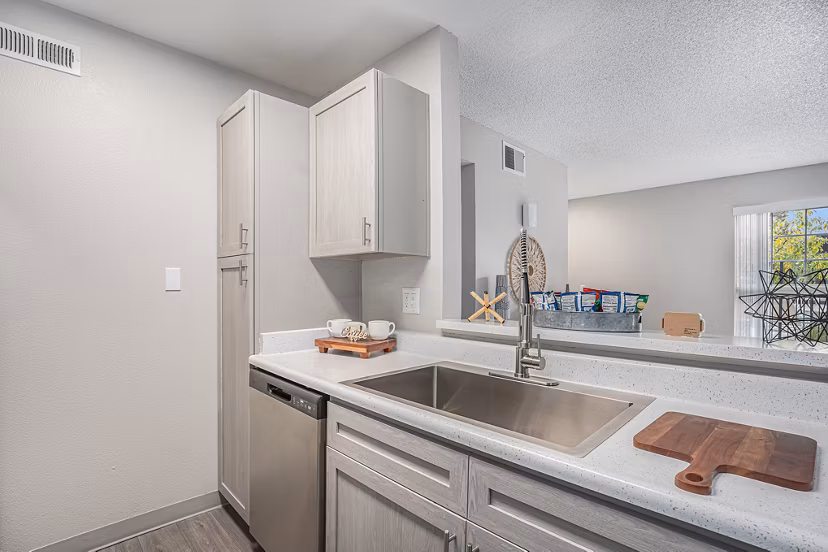 kitchen at Oakdale Springs Apartments Apartments