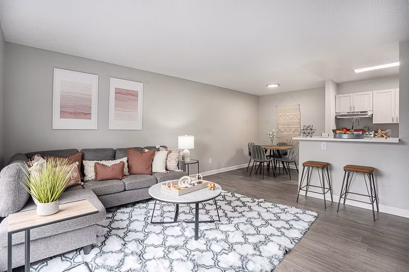 living room at Oakdale Springs Apartments Apartments