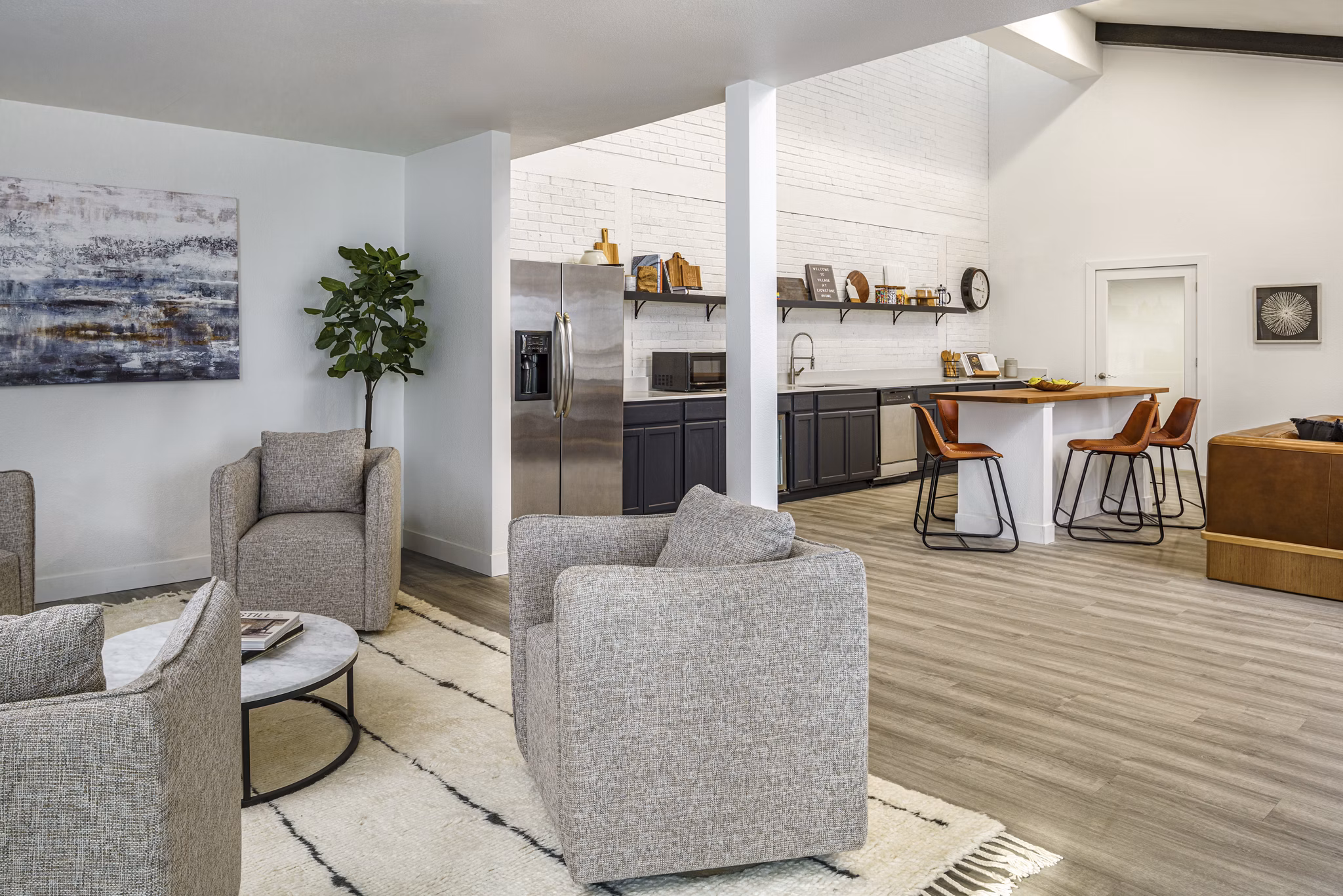 living room at Oakdale Springs Apartments Apartments