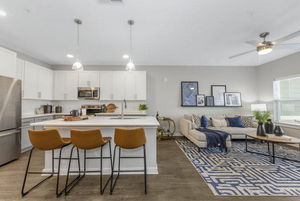 kitchen at Indigo at Berewick Apartments