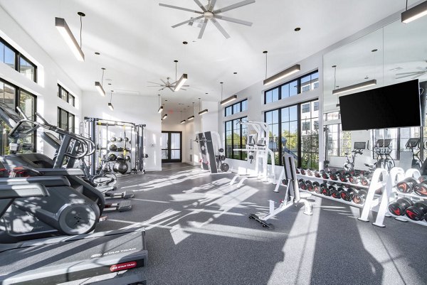 fitness center at Citizen House MLK Apartments