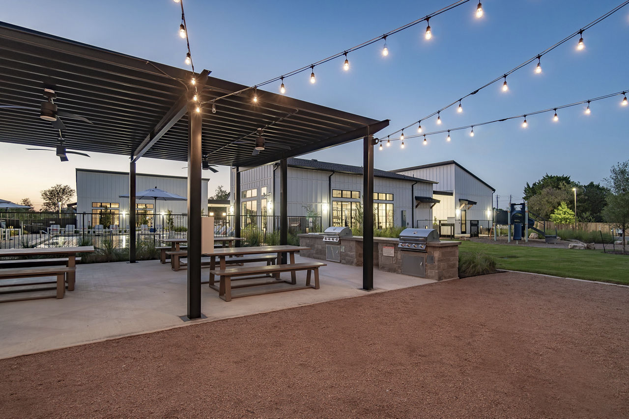 Grill area at Citizen House Mlk