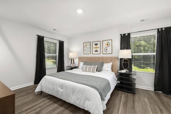 bedroom at Creekside Farms Apartments