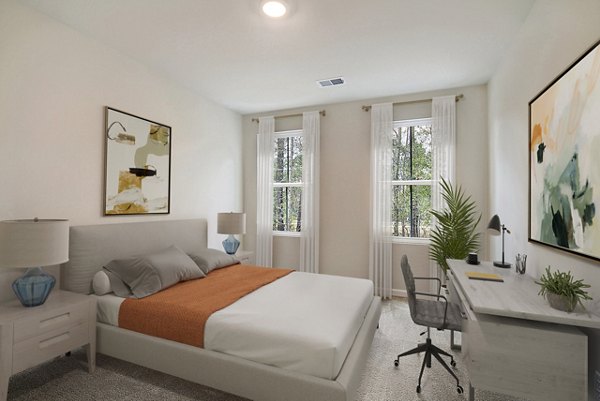 bedroom at Berkeley Homes Apartments