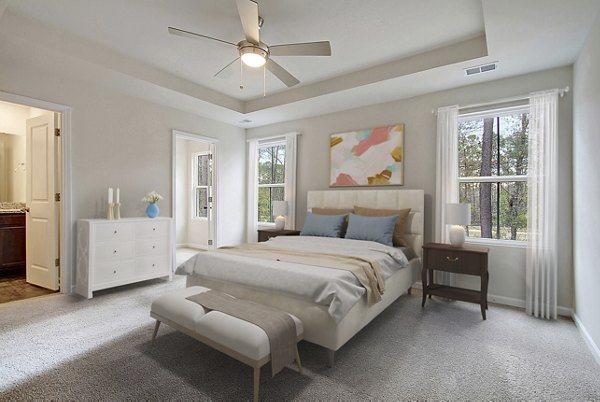 bedroom at Berkeley Homes Apartments