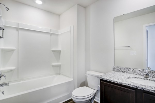 bathroom at Berkeley Homes Apartments