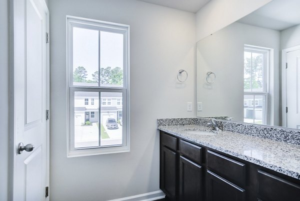 bathroom at Berkeley Homes Apartments