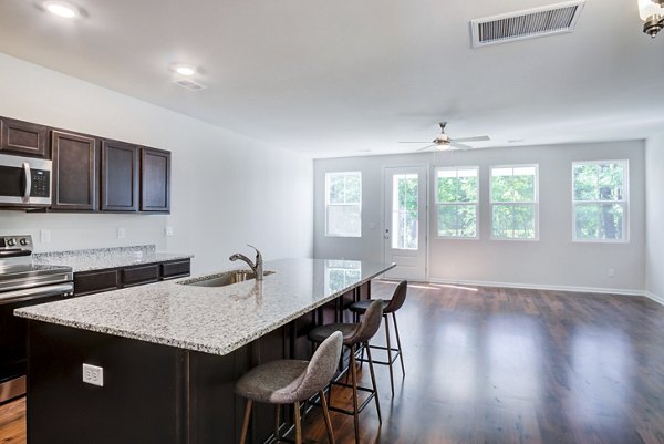 kitchen at Berkeley Homes Apartments