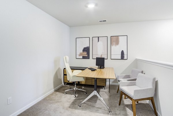 home office at Berkeley Homes Apartments