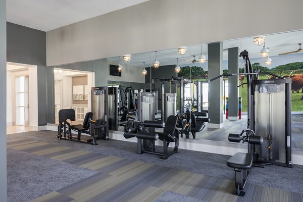fitness center at Broadstone Cross Creek Ranch Apartments