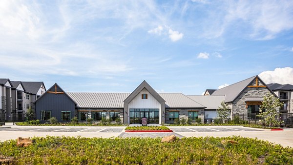 Elegant clubhouse with modern decor at Broadstone Jordan Ranch Apartments, ideal for luxury living experiences