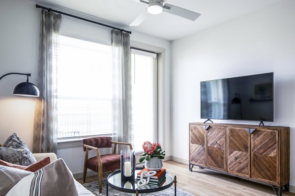 living room at Broadstone Jordan Ranch Apartments