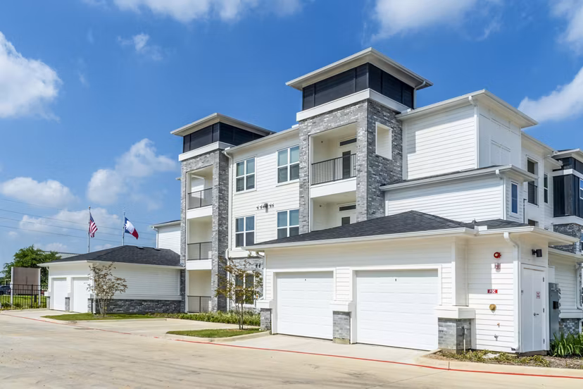 The Madison Apartments: Building featuring covered parking in a luxury setting