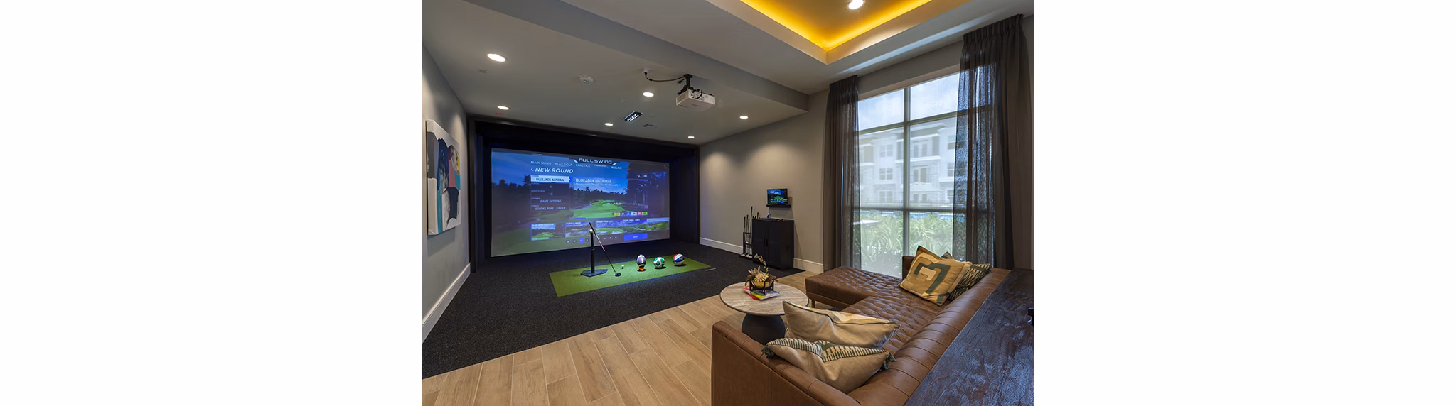 theater at The Madison Apartments