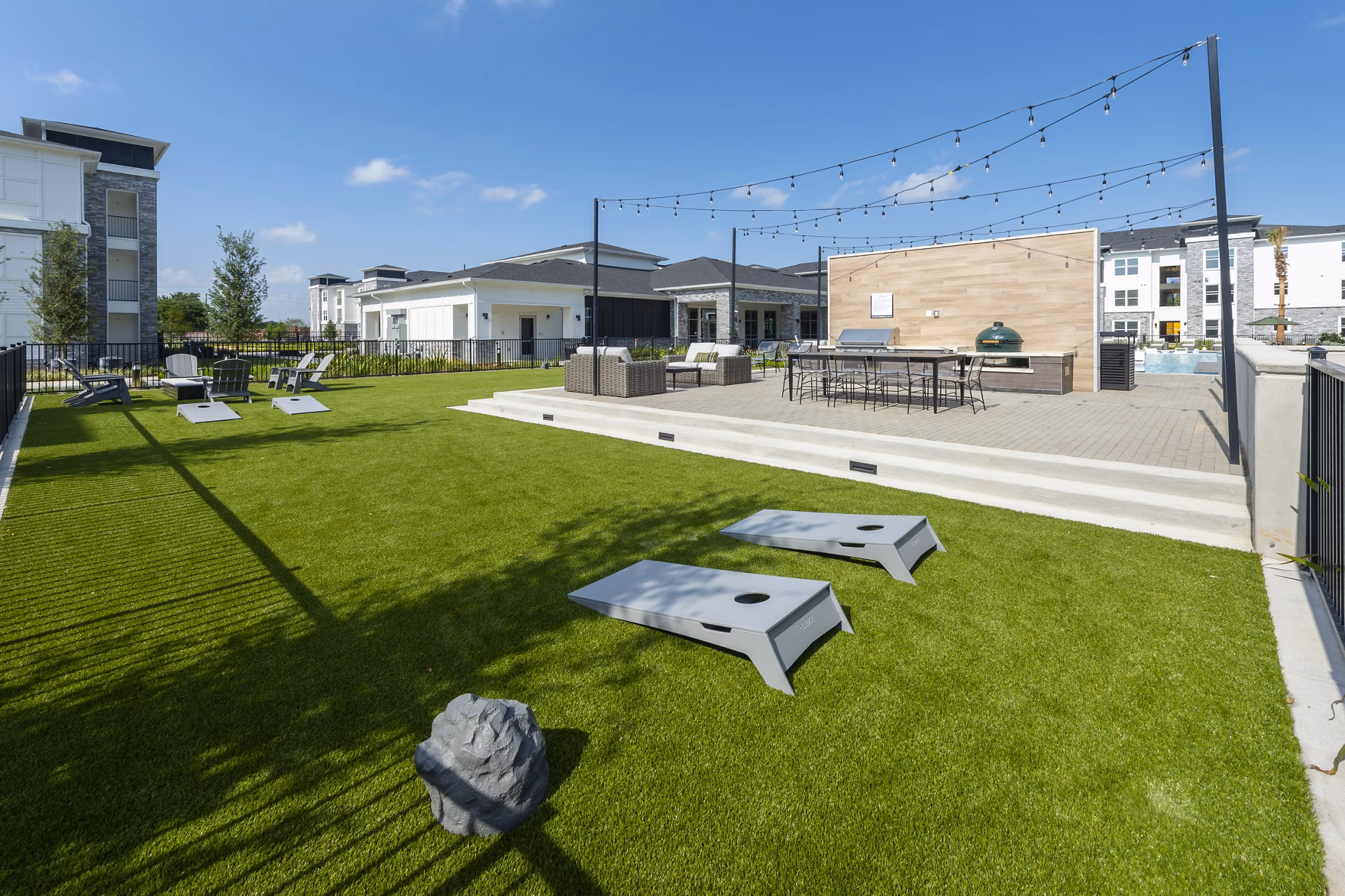 dog park at The Madison Apartments