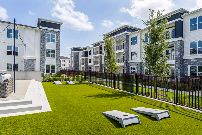 dog park at The Madison Apartments