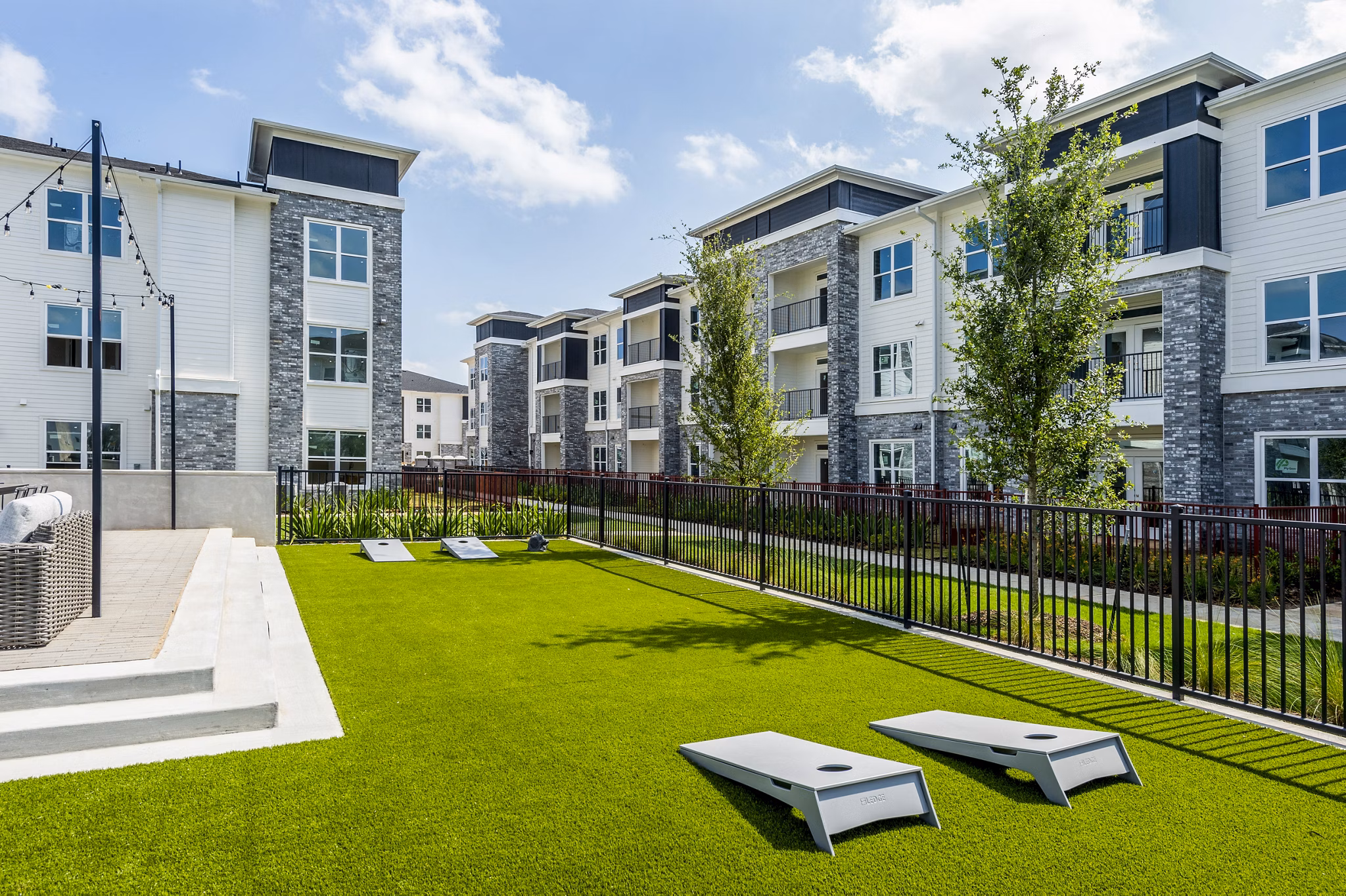 dog park at The Madison Apartments