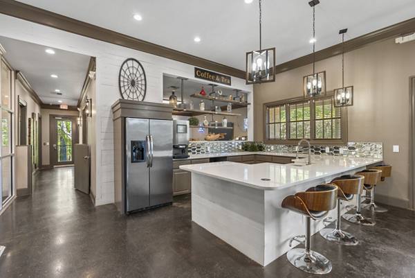 clubhouse game room at Cross Creek at Grapevine Ranch Apartments