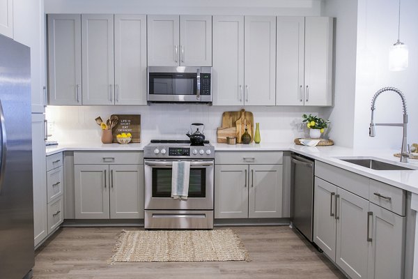 kitchen at Lakehouse on Wylie Apartments